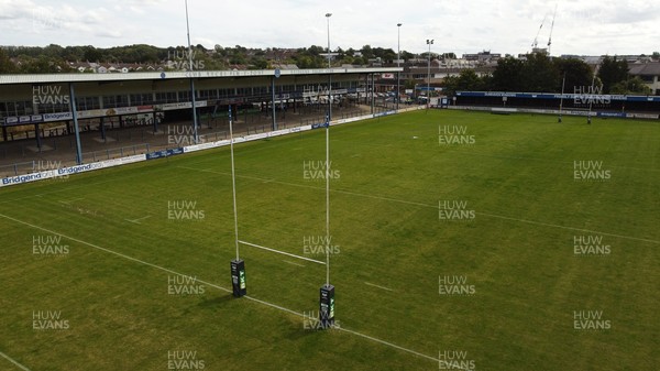 060925 - Ospreys v Exeter Chiefs - Pre Season Friendly - General View of Brewery Field