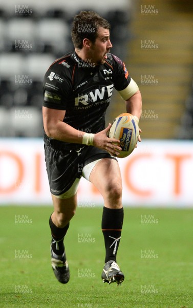 291113 - Ospreys v Glasgow - RaboDirect PRO12 -Scott Baldwin of Ospreys