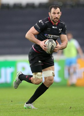 310116 - Ospreys v Glasgow - Guinness PRO12 - Joe Bearman of Ospreys