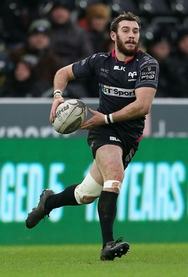 310116 - Ospreys v Glasgow - Guinness PRO12 - Tom Grabham of Ospreys