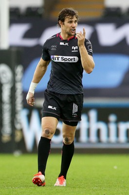 310116 - Ospreys v Glasgow - Guinness PRO12 - JJ Engelbrecht of Ospreys