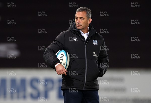 111123 - Ospreys v Glasgow Warriors - United Rugby Championship - Glasgow Head Coach Franco Smith 