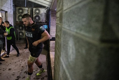 181025 - Ospreys v Glasgow Warriors - United Rugby Championship - Gareth Thomas of Ospreys 