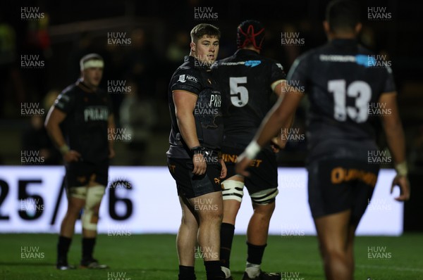 181025 - Ospreys v Glasgow Warriors - United Rugby Championship - Kian Hire of Ospreys 