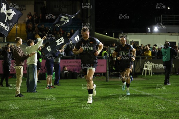 181025 - Ospreys v Glasgow Warriors - United Rugby Championship - Dewi Lake of Ospreys 