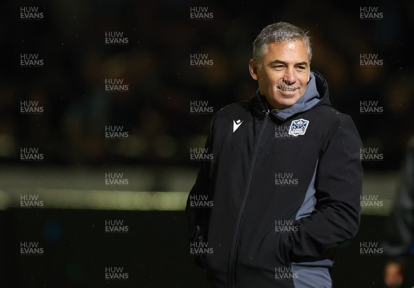 181025 - Ospreys v Glasgow Warriors, United Rugby Championship - Glasgow Warriors head coach Franco Smith