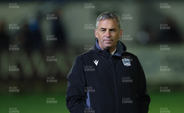 181025 - Ospreys v Glasgow Warriors, United Rugby Championship - Glasgow Warriors head coach Franco Smith