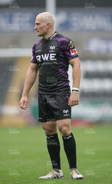 21.08.10. Ospreys v Gloucester... Ospreys' Richard Fussell. 