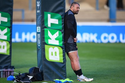 180426 - Ospreys v Hollywoodbets Sharks - United Rugby Championship - Sam Parry of Ospreys 