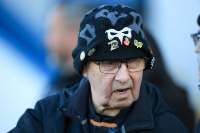 180426 - Ospreys v Hollywoodbets Sharks - United Rugby Championship - Ospreys fans