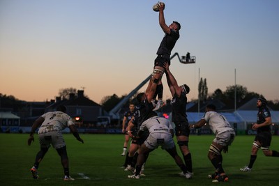 180426 - Ospreys v Hollywoodbets Sharks - United Rugby Championship - Ryan Smith of Ospreys