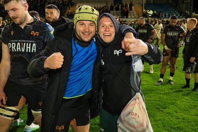 180426 - Ospreys v Hollywoodbets Sharks - United Rugby Championship - Harri Deaves of Ospreys