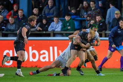 180426 - Ospreys v Hollywoodbets Sharks - United Rugby Championship - Iestyn Hopkins of Ospreys