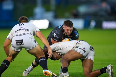 180426 - Ospreys v Hollywoodbets Sharks - United Rugby Championship - Gareth Thomas of Ospreys