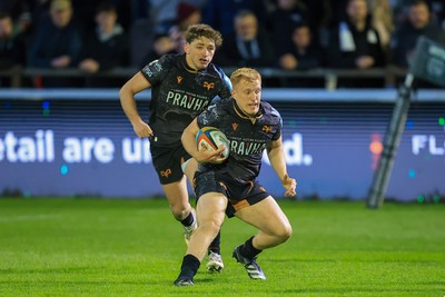 180426 - Ospreys v Hollywoodbets Sharks - United Rugby Championship - Iestyn Hopkins of Ospreys