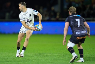 180426 - Ospreys v Hollywoodbets Sharks - United Rugby Championship - Jean Smith of Hollywoodbets Sharks