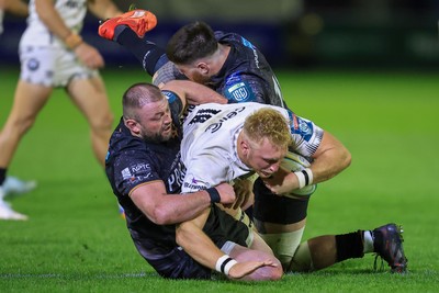 180426 - Ospreys v Hollywoodbets Sharks - United Rugby Championship - Vincent Koch of Hollywoodbets Sharks