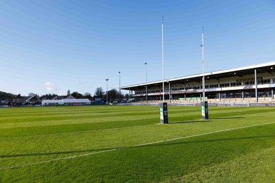 180426 - Ospreys v Hollywoodbets Sharks - United Rugby Championship - General view inside Brewery Field before the match