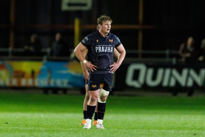 180426 - Ospreys v Hollywoodbets Sharks - United Rugby Championship - Jac Morgan of Ospreys