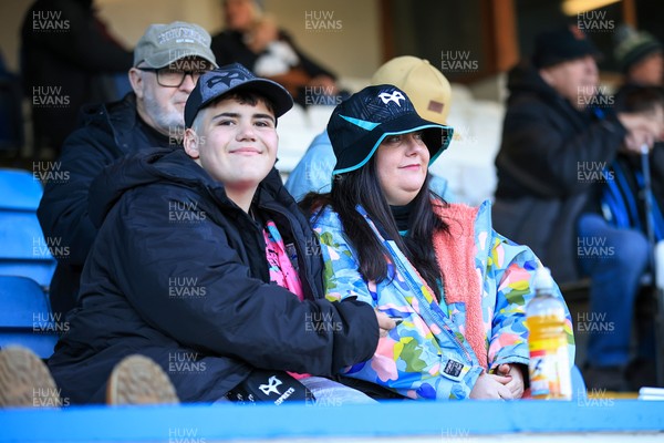180426 - Ospreys v Hollywoodbets Sharks - United Rugby Championship - Ospreys Fans