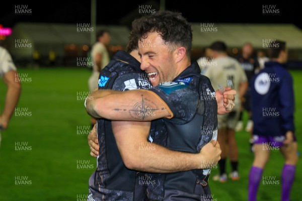 180426 - Ospreys v Hollywoodbets Sharks - United Rugby Championship - Luke Morgan of Ospreys