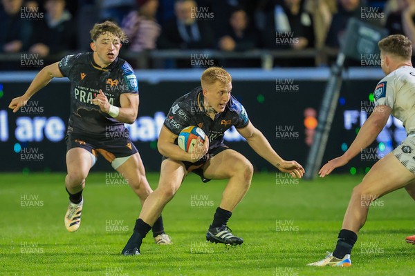 180426 - Ospreys v Hollywoodbets Sharks - United Rugby Championship - Iestyn Hopkins of Ospreys