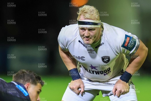 180426 - Ospreys v Hollywoodbets Sharks - United Rugby Championship - Vincent Koch of Hollywoodbets Sharks