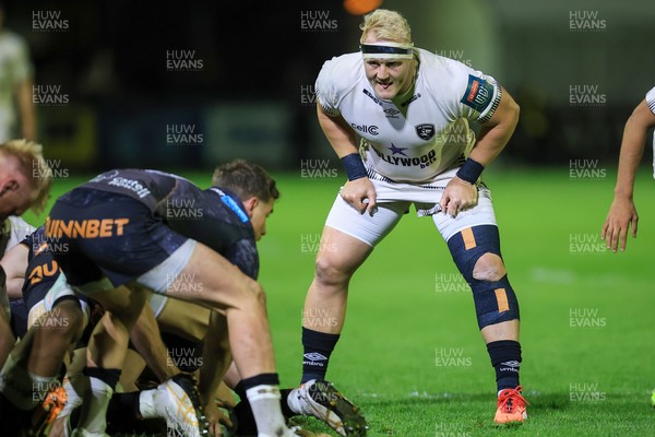 180426 - Ospreys v Hollywoodbets Sharks - United Rugby Championship - Vincent Koch of Hollywoodbets Sharks