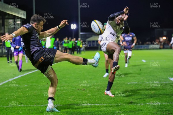 180426 - Ospreys v Hollywoodbets Sharks - United Rugby Championship - Luke Morgan of Ospreys