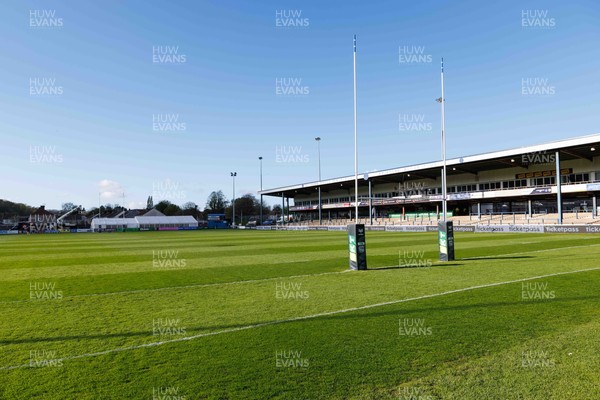 180426 - Ospreys v Hollywoodbets Sharks - United Rugby Championship - General view inside Brewery Field before the match
