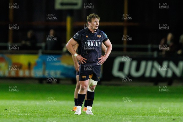 180426 - Ospreys v Hollywoodbets Sharks - United Rugby Championship - Jac Morgan of Ospreys