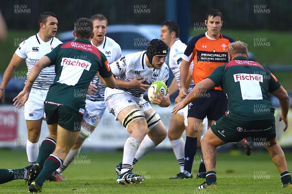 110817 - Ospreys v Leicester - Preseason Friendly - James Ratti of Ospreys