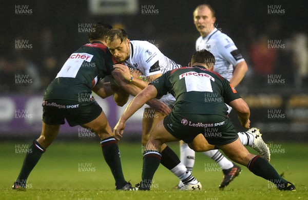 110817 - Ospreys v Leicester - Preseason Friendly - Cory Allen of Ospreys