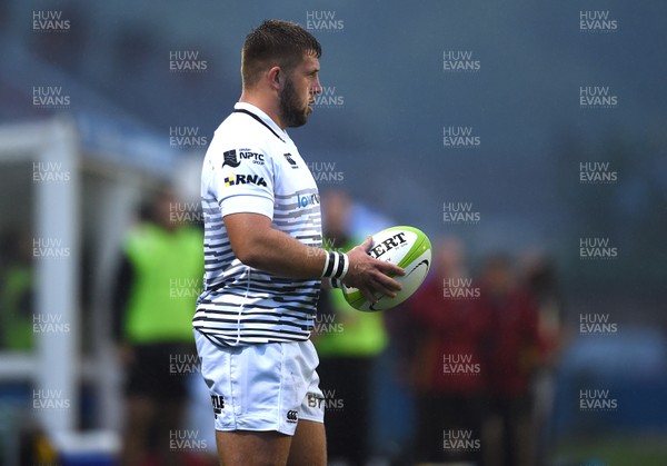 110817 - Ospreys v Leicester - Preseason Friendly - Scott Otten of Ospreys