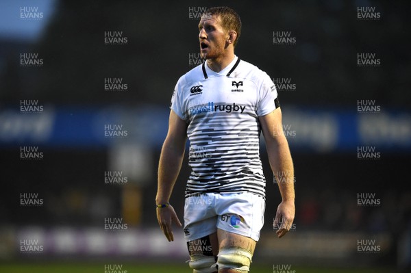 110817 - Ospreys v Leicester - Preseason Friendly - Bradley Davies of Ospreys