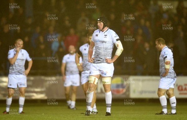 110817 - Ospreys v Leicester - Preseason Friendly - Adam Beard of Ospreys