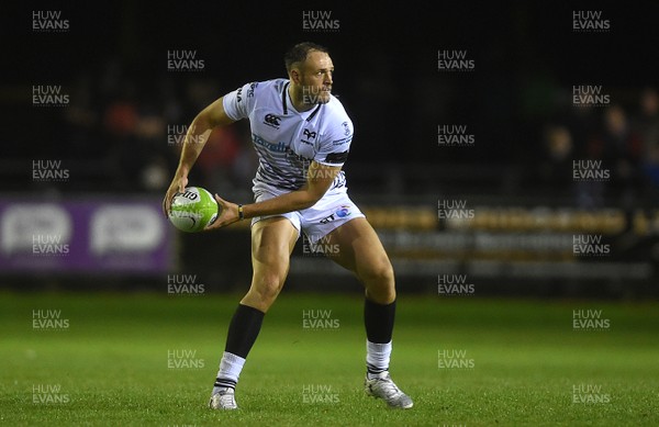 110817 - Ospreys v Leicester - Preseason Friendly - Cory Allen of Ospreys