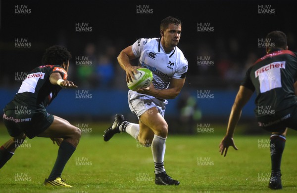 110817 - Ospreys v Leicester - Preseason Friendly - Joe Thomas of Ospreys