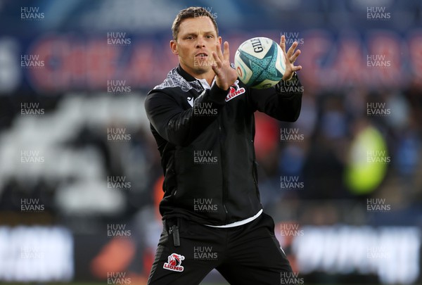 240922 - Ospreys v Lions - United Rugby Championship - Lions Head Coach Ivan van Rooyen