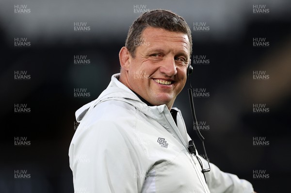 240922 - Ospreys v Lions - United Rugby Championship - Ospreys Head Coach Toby Booth