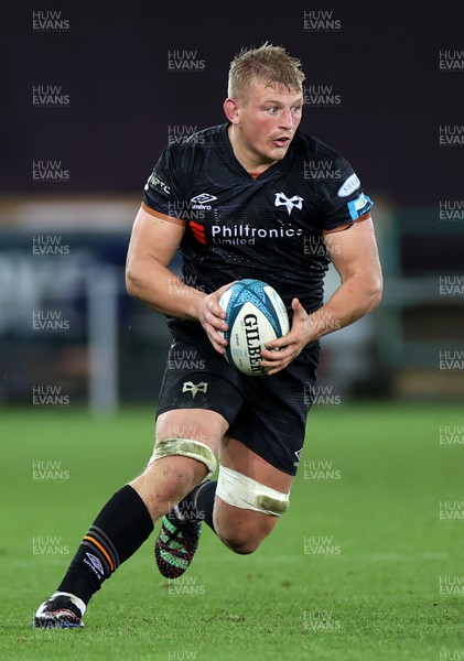 240922 - Ospreys v Lions - United Rugby Championship - Jac Morgan of Ospreys