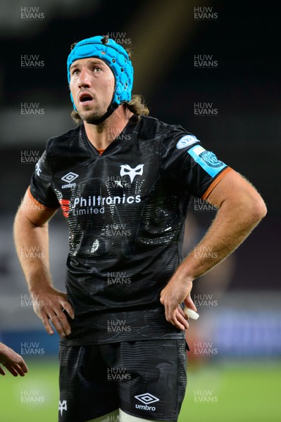 240922 - Ospreys v Emirates Lions - United Rugby Championship - Justin Tipuric of Ospreys