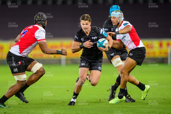 240922 - Ospreys v Emirates Lions - United Rugby Championship - Jack Walsh of Ospreys