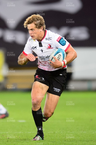 240922 - Ospreys v Emirates Lions - United Rugby Championship - Andries Coetzee of Lions