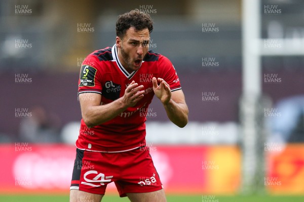 120425 - Ospreys v Lyon - EPCR Challenge Cup Quarter Final - Leo Berdeu of Lyon