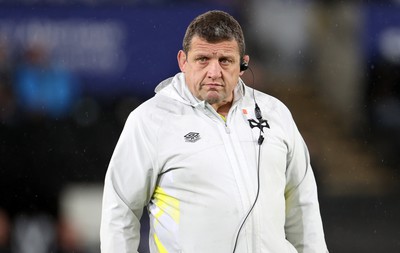 140123 - Ospreys v Montpellier - European Rugby Champions Cup - Ospreys Head Coach Toby Booth 