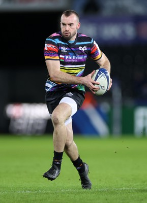 140123 - Ospreys v Montpellier - European Rugby Champions Cup - Cai Evans of Ospreys 