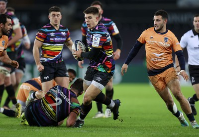 140123 - Ospreys v Montpellier - European Rugby Champions Cup - Joe Hawkins of Ospreys 