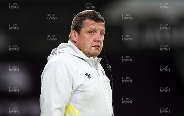 140123 - Ospreys v Montpellier - European Rugby Champions Cup - Ospreys Head Coach Toby Booth 