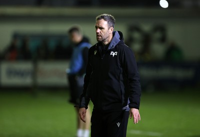 170126 - Ospreys v Montpellier - European Rugby Challenge Cup - Ospreys Head Coach Mark Jones
